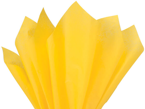 Yellow Tissue paper