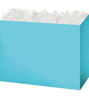 Blue Fold Gift Basket Box