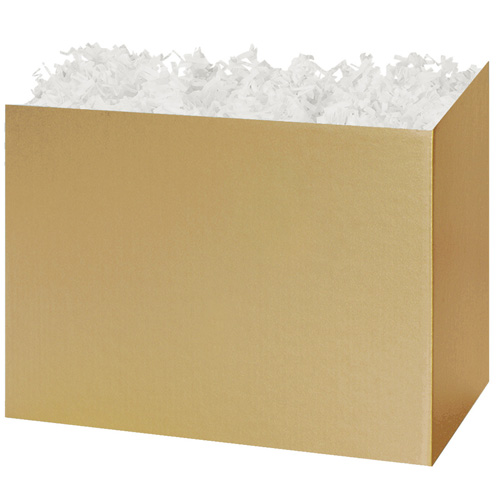 Gold Fold Gift Basket Box