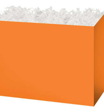 Orange Fold Gift Basket Box