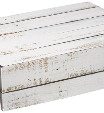 12x9x3 Distressed Wood Decorative Mailers