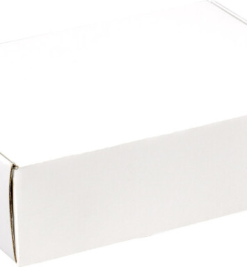 12x9x3 White Decorative Mailer