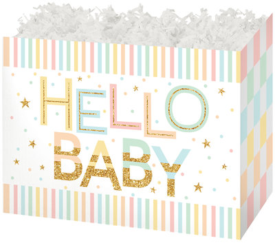 Folding Gift Box Hello Baby
