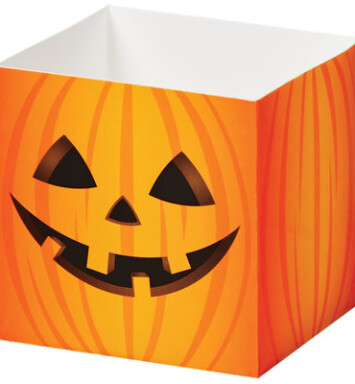 Halloween Pumpkin party Favour Square Box