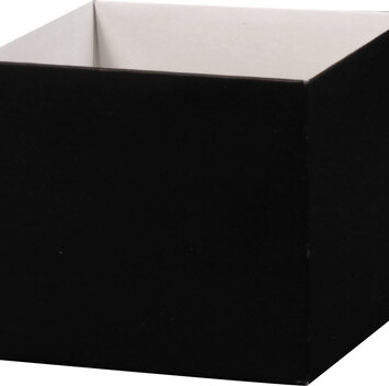 Deluxe Gourmet Gift Box Black 4x4x3.5
