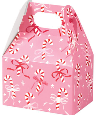 Candy Canes and Ribbons Mini Gable
