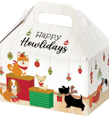 Happy Howlidays Party Favour Boxes
