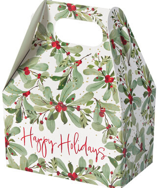 Holiday Berries Mini Gable Box