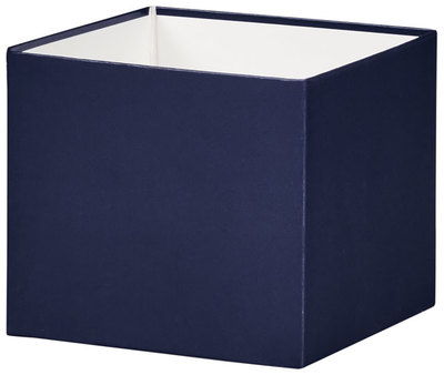 navy Blue Gourmet Gift Box Black 4x4x3.5