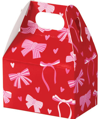Pink Bows Mini Gable Box