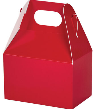 Red Mini Gable Box