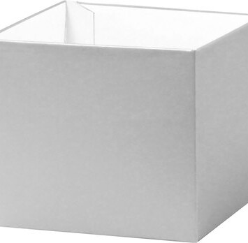 Deluxe Gourmet Gift Box silver 4x4x3.5