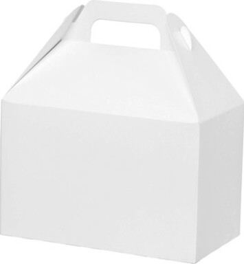 White Medium Gable Boxes