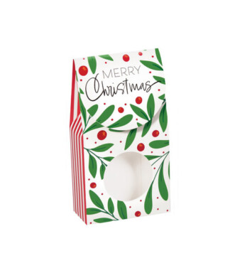 Winter Green Berries Gourmet Window Grab Box