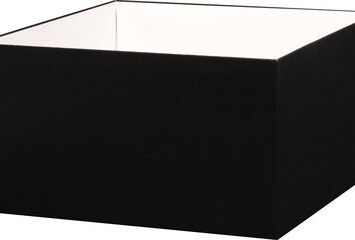 Black Gourmet Gift Box 10x10x5.5