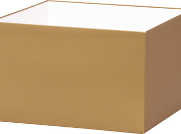 Gold Gourmet Gift Box 8x8x5